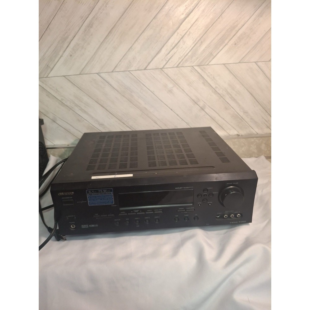 Vintage Onkyo TX-SR502 - AV Receiver - Tested / NO REMOTE
